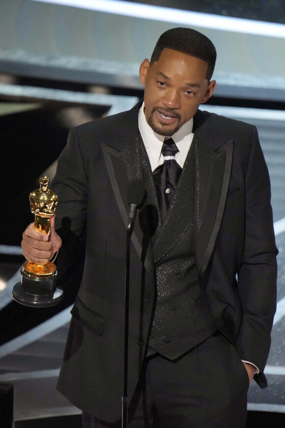 Will Smith lauréat de l'Oscar du meilleur acteur pour La Méthode Williams le 27 mars 2022