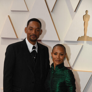 Will Smith et Jada Pinkett-Smith lors de la cérémonie des Oscars le 27 mars 2022 à Los Angeles