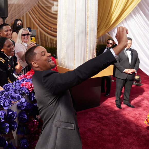 Will Smith au photocall de la 94ème édition de la cérémonie des Oscars à Los Angeles, le 27 mars 2022.