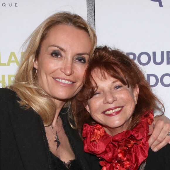 Exclusif - Christelle Bardet et Agathe Natanson - 15e gala pour la Fondation Recherche Alzheimer à l'Olympia à Paris, le 14 mars 2022. © Bertrand Rindoff/Bestimage
