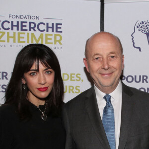 Exclusif - Nolwenn Leroy et Docteur Olivier de Ladoucette - 15e gala pour la Fondation Recherche Alzheimer à l'Olympia à Paris, le 14 mars 2022. © Bertrand Rindoff/Bestimage