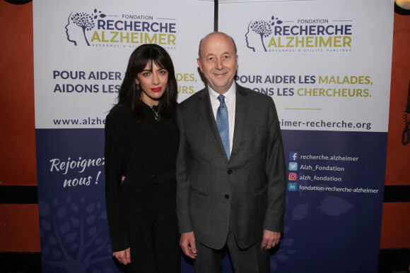 Exclusif - Nolwenn Leroy et Docteur Olivier de Ladoucette - 15e gala pour la Fondation Recherche Alzheimer à l'Olympia à Paris, le 14 mars 2022. © Bertrand Rindoff/Bestimage