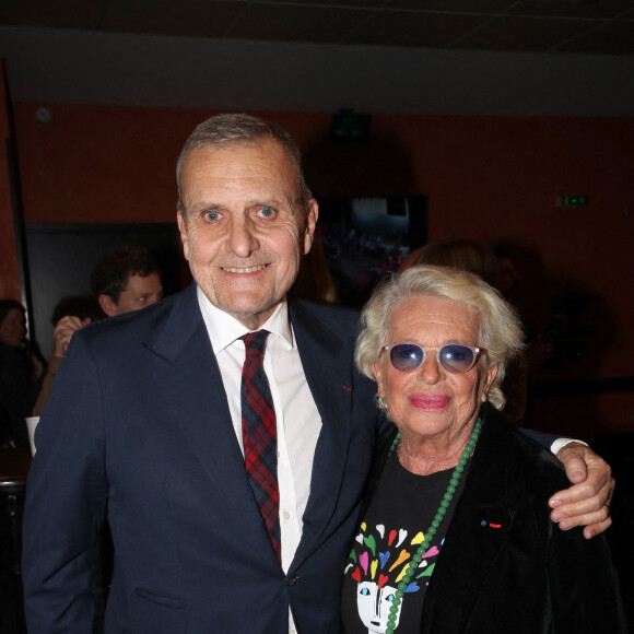 Exclusif - Jean-Charles de Castelbajac et Véronique de Villèle - 15e gala pour la Fondation Recherche Alzheimer à l'Olympia à Paris, le 14 mars 2022. © Bertrand Rindoff/Bestimage