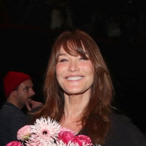 Exclusif - Carla Bruni-Sarkozy - 15e gala pour la Fondation Recherche Alzheimer à l'Olympia à Paris, le 14 mars 2022. © Bertrand Rindoff/Bestimage