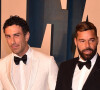 Jwan Yosef and Ricky Martin au photocall de la soirée "Vanity Fair" lors de la 94ème édition de la cérémonie des Oscars à Los Angeles, le 27 mars 2022. 