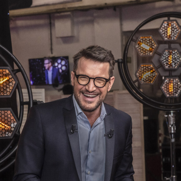 Exclusif - Benjamin Castaldi - Enregistrement de l'émission "Les 20 ans du Loft", diffusée en direct sur C8 et présentée par B.Castaldi, à Paris. Le 8 avril 2021 © Jack Tribeca / Bestimage 