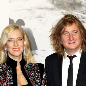 Léa Drucker et son compagnon Julien Rambaldi - Cérémonie d'ouverture du Festival Lumière à Lyon, le 9 octobre 2021. © Dominique Jacovides / Bestimage
