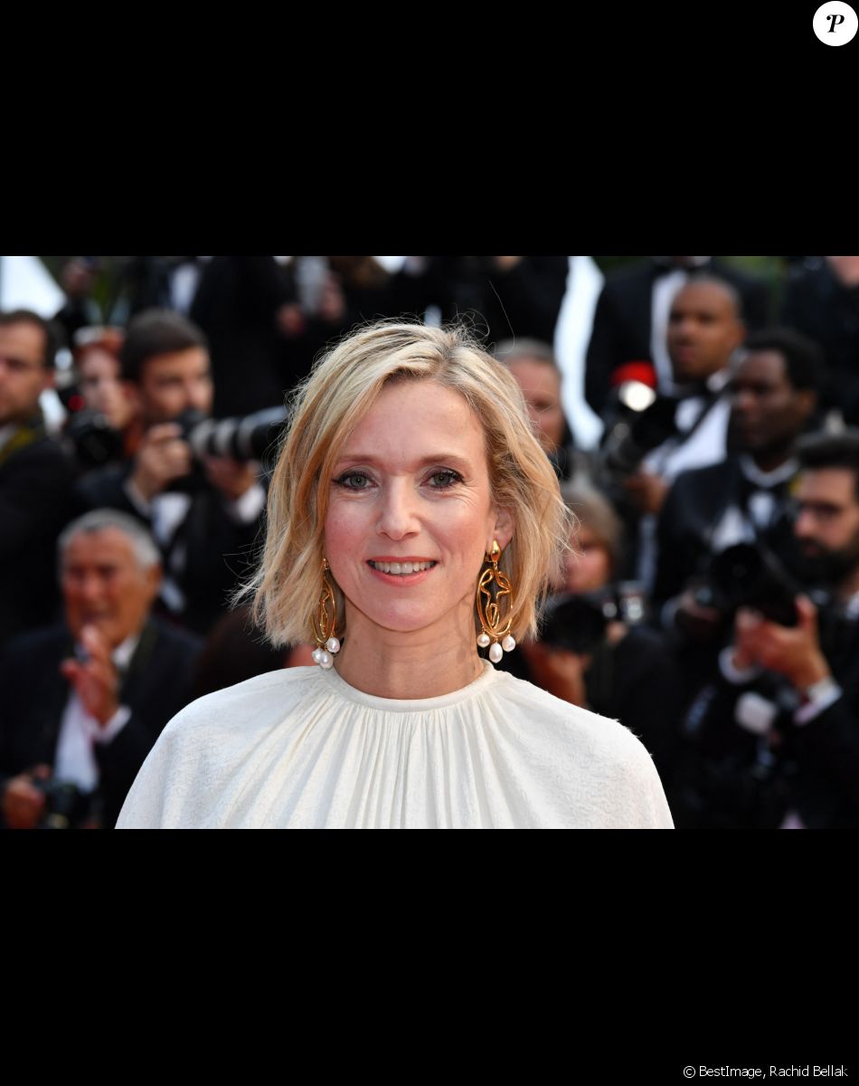 Lea Drucker (robe et boucles d'oreilles Chloé) à la première de "The Dead Don't Die" lors de l'ouverture du 72ème Festival International du Film de Cannes © Rachid Bellak/Bestimage