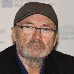 Phil Collins à la conférence de presse de Little Dreams Foundation au Satai à Miami. 