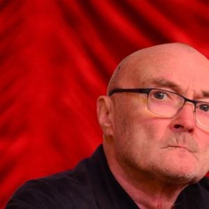 Phil Collins lors de la conférence de presse "Little Dreams Foundation" à Miami. Le 18 octobre 2017 