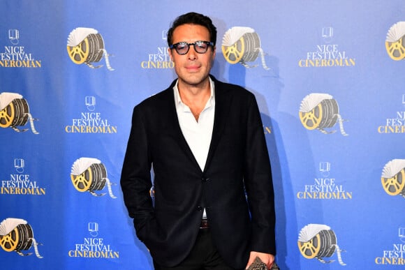 Nicolas Bedos, le président du Jury- Photocall de la soirée d'ouverture de la troisième édition du Festival Cinéroman au cinéma Pathé Gare du Sud à Nice. Le 20 octobre 2021. © Bruno Bebert / Bestimage