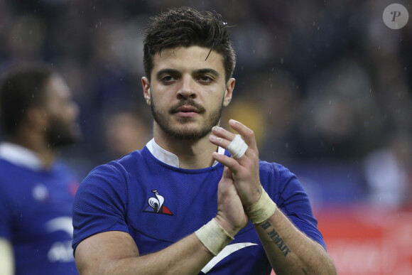 Romain Ntamack (France) lors du match de rugby du tournoi des six nations opposant la France à l'Angleterre au stade de France à Saint-Denis, Seine Saint-Denis, France, le 2 février 2020. La France a gagné 24-17. © Michael Baucher/Panoramic/Bestimage