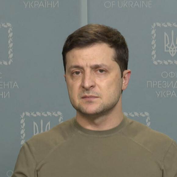 Le président ukrainien Volodymyr Zelensky.