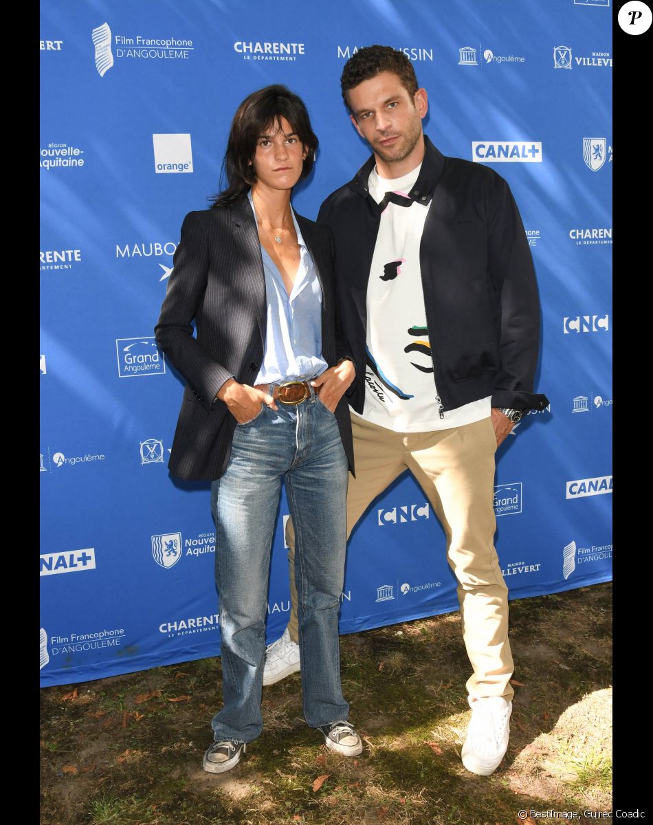 Suzanne Lindon et Arnaud Valois - Photocall du film "Seize Printemps" - Festival du film Francophone d'Angoulême, le 1er septembre 2020. © Guirec Coadic / Bestimage