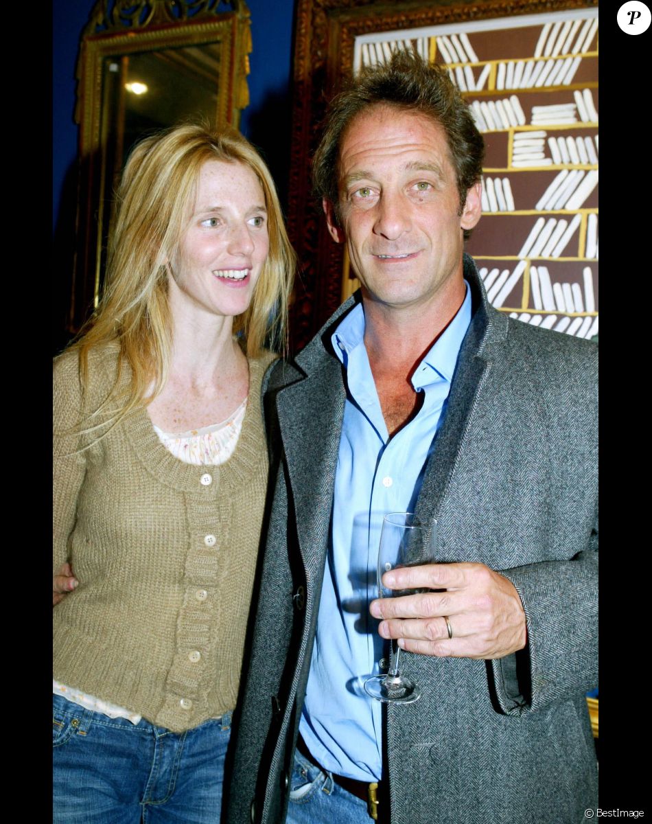 Sandrine Kiberlain et Vincent Lindon - Exposition de "Kilo" à la Galerie Georges.