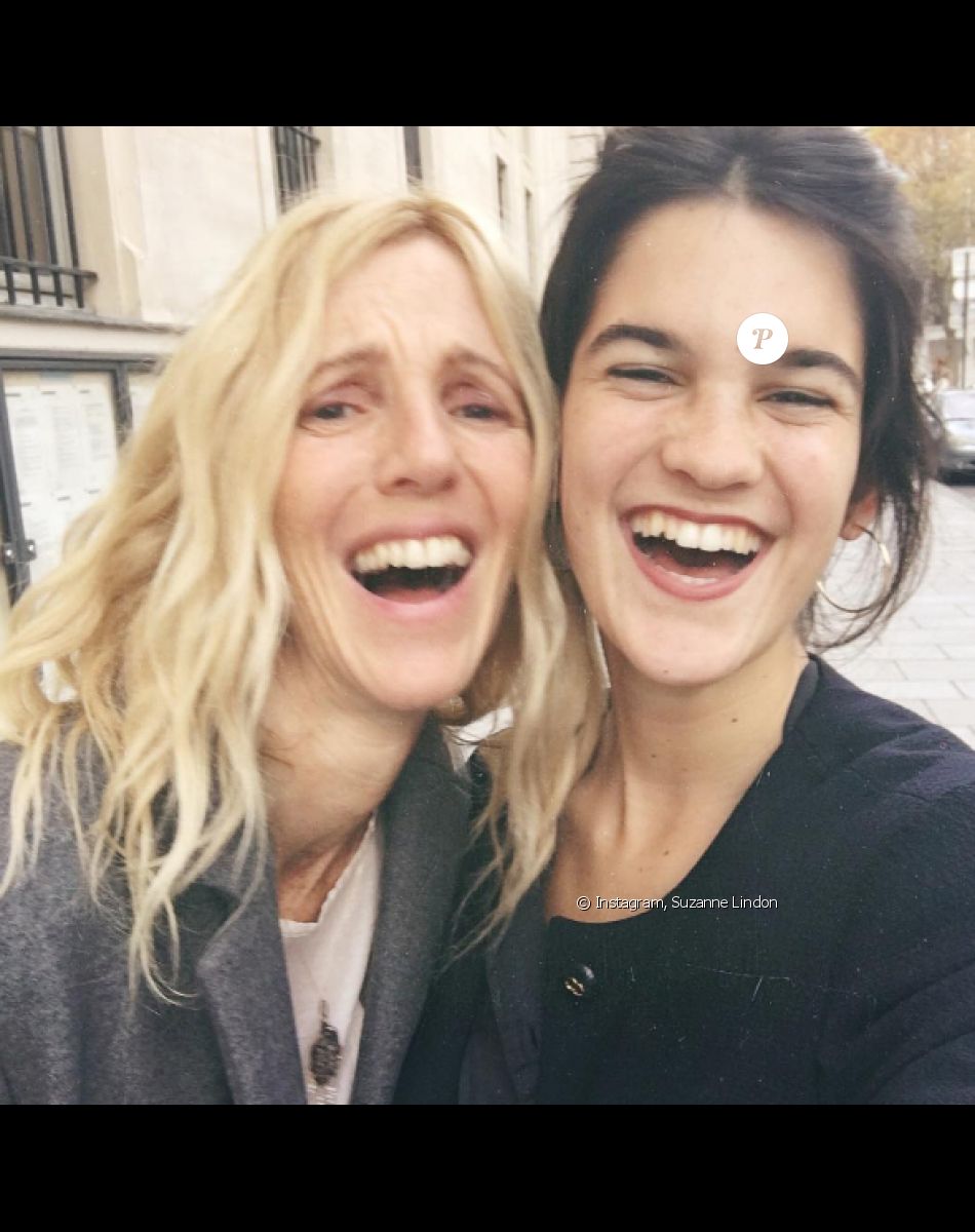 Sandrine Kiberlain et sa fille Suzanne Lindon sur Instagram.