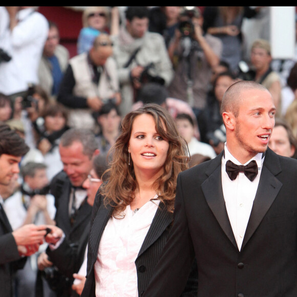 Laure Manaudou et Frédérick Bousquet lors du Festival de Cannes en 2010.