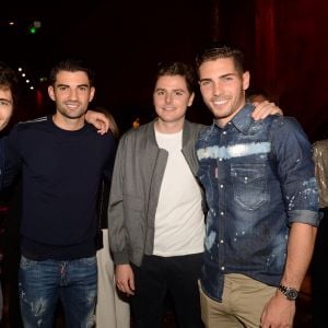 Semi-Exclusif - Enzo Zidane, Luca Zidane et des amis - A l'occasion des 20 ans de la victoire de l'équipe de France, les bleus 98 se sont rendus à un dîner organisé au Buddha Bar avec tous les joueurs et leur famille le 11 juin 2018. © Rachid Bellak/Bestimage