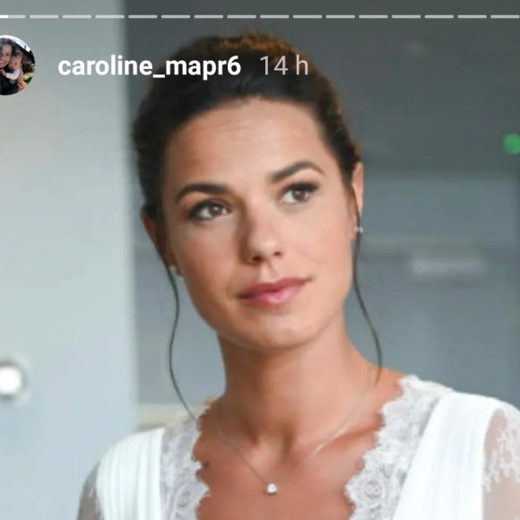 Caroline de "Mariés au premier regard" répond aux commentaires des experts en story Instagram, le 4 avril 2022