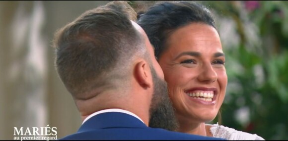 Caroline et Axel dans l'épisode de "Mariés au premier regard 2022" du 4 avril, sur M6
