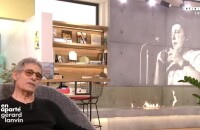 Gérard Lanvin dans l'émission "En Aparté", sur Canal+.