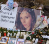 Autel à la mémoire de l'infirmière disparue - Nouvelles recherches à Cagnac-les-Mines le 18 janvier 2022 dans le cadre de la disparition de Delphine Jubillar qui a eu lieu dans la nuit du 15 au 16 décembre 2022