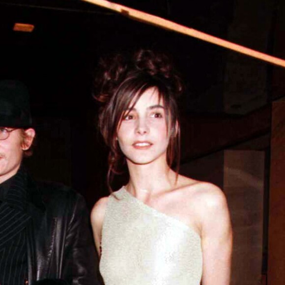 Guillaume Depardieu et Clotilde Courau au 50ème festival de Cannes pour "Le Cinquième élément" en 1997