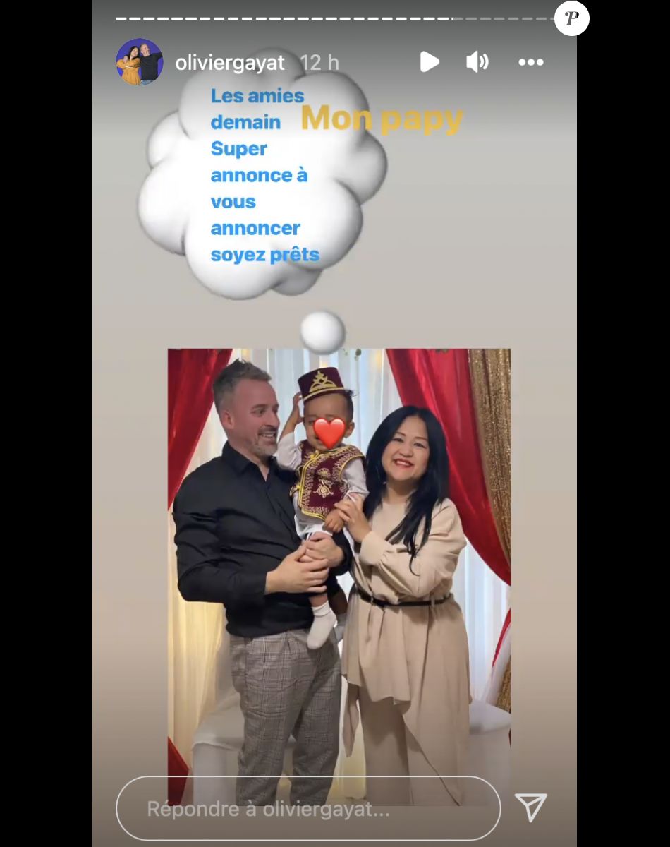 Olivia Gayat dévoile la tenue de son fils Kayden à son mariage - Instagram
