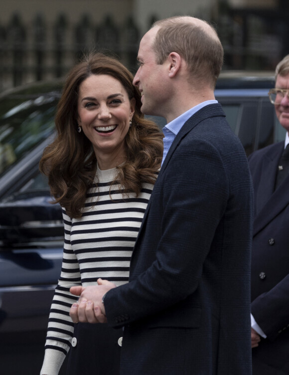Le prince William, duc de Cambridge, Catherine Kate Middleton, duchesse de Cambridge lors du lancement de la King's Cup, une régate au mois d'août, à Londres. 