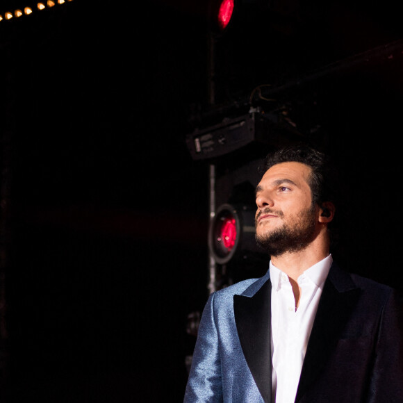 Exclusif - Amir Haddad - Backstage de l'enregistrement de l'émission "300 Choeurs chantent Les plus beaux duos" à Paris© Tiziano Da Silva / Bestimage 