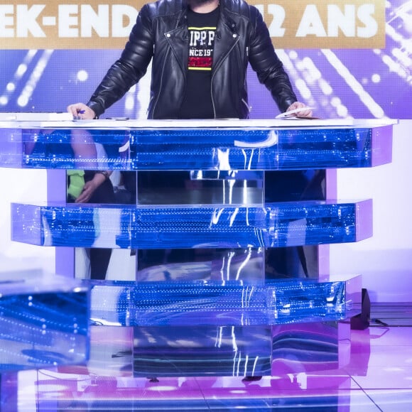 Exclusif - Cyril Hanouna - Enregistrement de l'émission "Touche Pas à Mon Poste Week-end (TPMP), spéciale 12 ans", présentée par C.Hanouna et diffusée en direct le 1er avril sur C8 © Jack Tribeca / Bestimage