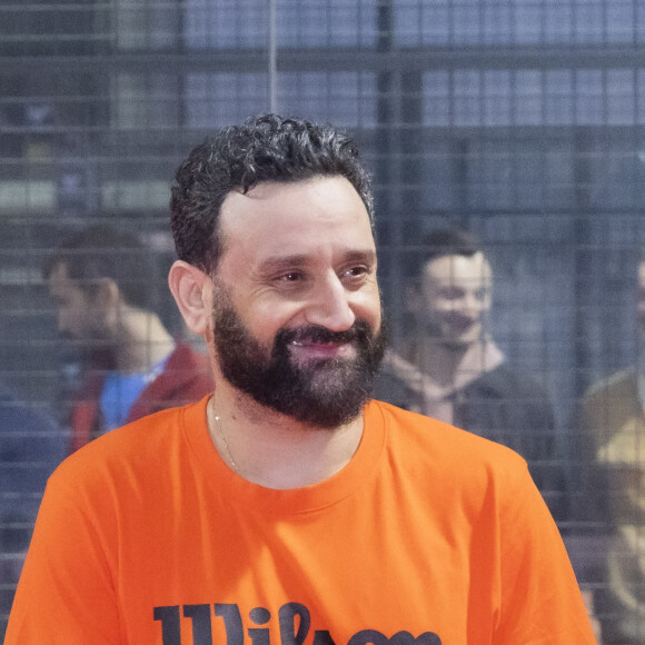 Exclusif - Cyril Hanouna - Soirée de matchs d'exhibition de Padel au club "Casa Padel" à Saint-Denis le 17 mars 2022. © Jack Tribeca/Bestimage