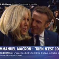 Brigitte Macron a-t-elle esquivé un bisou d'Emmanuel ?