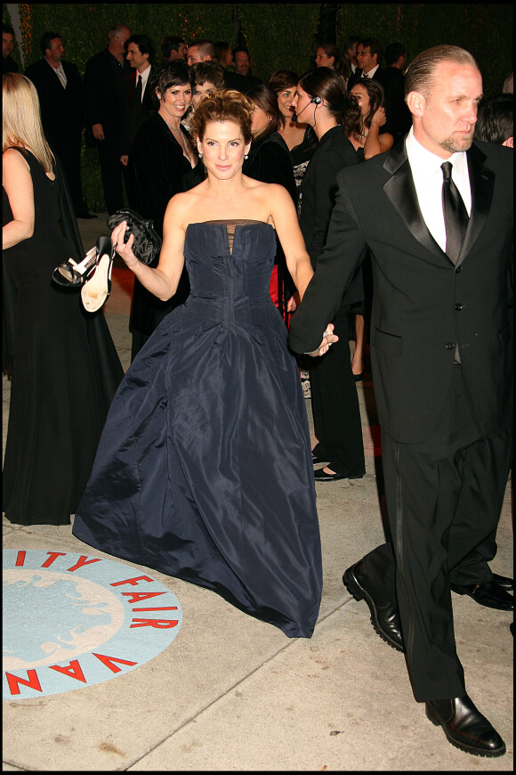Sandra Bullock et Jesse James à la soirée Vanity Fair après la cérémonie des Oscars le 5 mars 2006