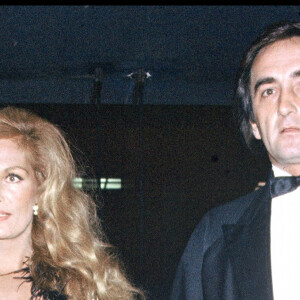 Dalida et un ami au spectacle de Liza Minelli