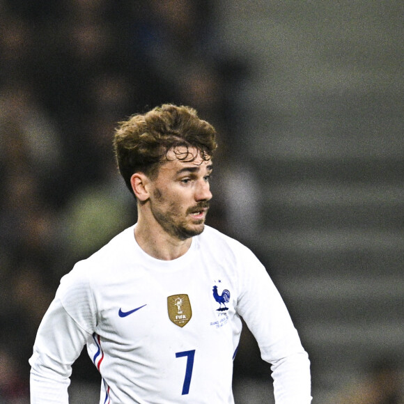 Antoine Griezmann (Fra) - L'équipe de France bat l'Afrique du Sud 5 à 0 lors d'un match amical au stade Pierre Mauroy à Villeneuve d'Ascq le 29 mars 2022. © JB Autissier /Panoramic/Bestimage