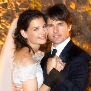 Photo officielle du mariage de Tom Cruise et Katie Holmes à Bracciano. Photo faite par Robert Evans