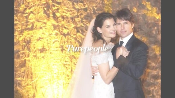 Tom Cruise et son mariage avec Katie Holmes : robe de créateur, château en Italie et pluie de stars