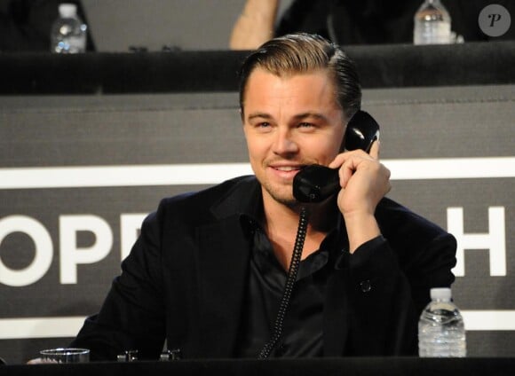 Leonardo DiCaprio lors du Téléthon pour Haïti à Los Angeles le 22 janvier 2010.