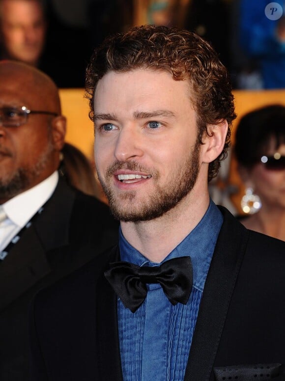 Justin Timberlake aux Sag Awards le 23 janvier à Los Angeles