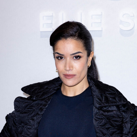 Sabrina Ouazani - People au défilé de mode automne-hiver 2022/2023 "Elie Saab" lors de la fashion week de Paris. Le 5 mars 2022 © Olivier Borde / Bestimage 