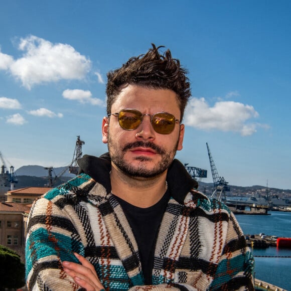 Rencontre avec l'humoriste Kev Adams en promotion pour son dernier film "Maison de retraite" à Toulon. Le 9 février 2022 © Patrick Carpentier / Bestimage