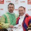 Michel Denisot et JPP à l'Hippodrome de Vincennes. 24/01/2010