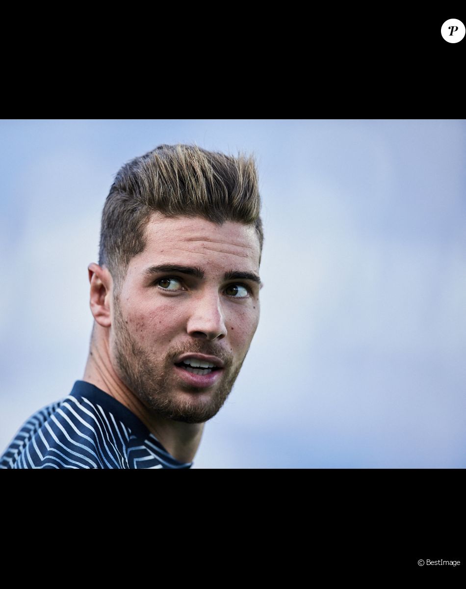 Luca Zidane lors du match de football de La Liga opposant le Real Sociedad au Real Madrid au Deportivo Alavés au stade Anoeta à Saint-Sébastien, Espagne, le 12 mai 2019. Real Sociedad a gagné 3-1.