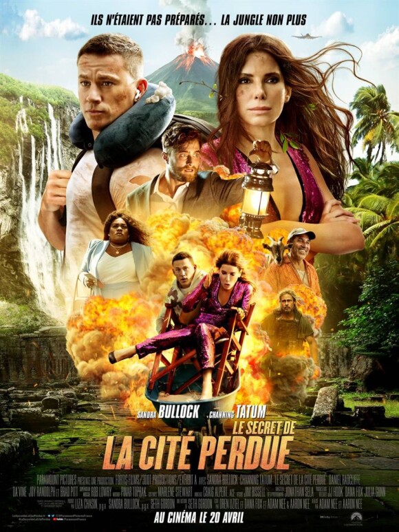 Sandra Bullock et Channing Tatum dans Le Secret de la cité perdue, en salles en France le 20 avril 2022