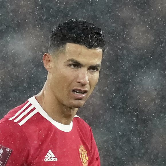 Cristiano Ronaldo lors du match de FA Cup Emirates au stade Old Trafford à Manchester, Royaume Uni, le 4 février 2022. Le match s'est terminé sur un match nul 1-1. © Andrew Yates/Sportimage/Cal Sport Media/Zuma Press/Bestimage