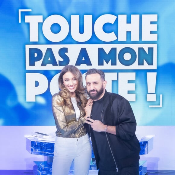 Exclusif - Delphine Wespiser, Cyril Hanouna - Enregistrement de l'émission "Touche Pas à Mon Poste (TPMP)", diffusée en direct sur C8 le 31 mars