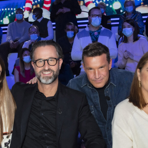 Exclusif - Delphine Wespiser, Nicolas Pernikoff, Benjamin Castaldi, Valérie Benaim - Enregistrement de l'émission "Touche Pas à Mon Poste (TPMP)", diffusée en direct sur C8 le 8 décembre © Jack Tribeca / Bestimage 