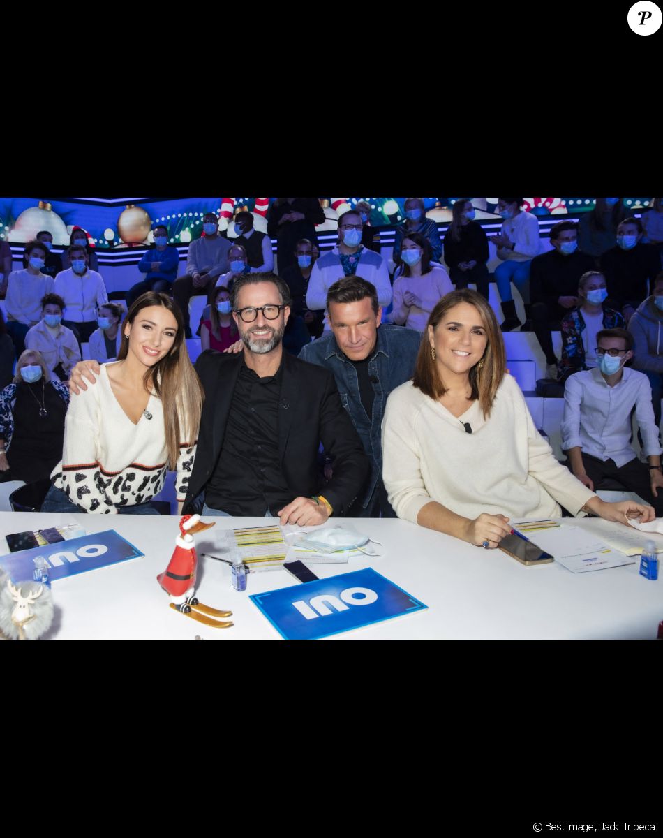 Exclusif - Delphine Wespiser, Nicolas Pernikoff, Benjamin Castaldi, Valérie Benaim - Enregistrement de l'émission "Touche Pas à Mon Poste (TPMP)", diffusée en direct sur C8 le 8 décembre © Jack Tribeca / Bestimage