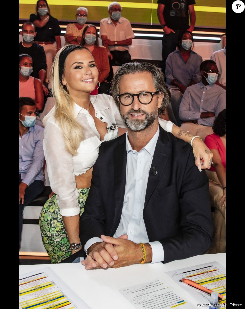 Exclusif - Kelly Vedovelli, Nicolas Pernikoff - Plateau de l'émission TPMP (Touche pas à mon poste) diffusée en direct sur C8 le 6 septembre 2021 © Jack Tribeca / Bestimage